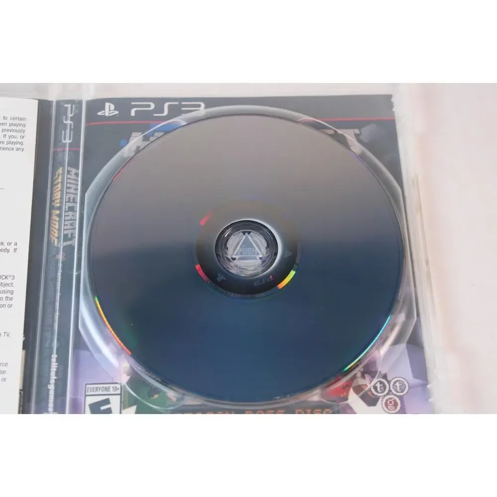 Minecraft Story Mode Season Pass Disc (PlayStation 3, 2015, PS3) Complete